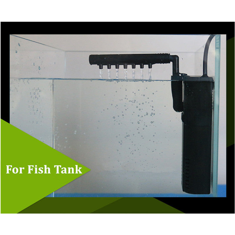 Mini Built-in Water Circulation 2W Small Fish Tank Filter